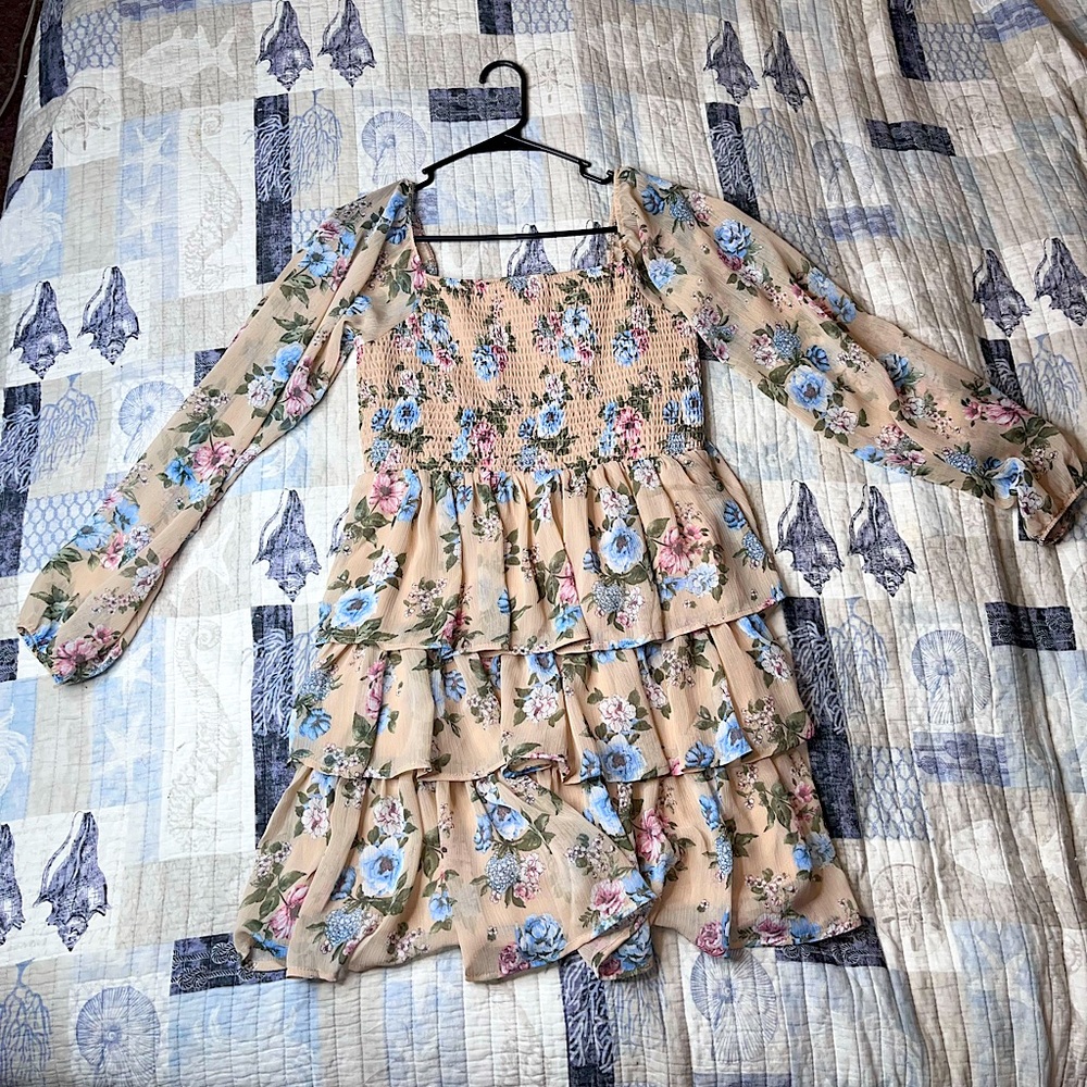 MADDEN NYC Mini Floral Dress